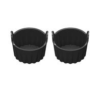 Of 2 Safe and Practical Air Fryers Ramekins for Practical Poached Eggs Maker Eggs Poachers for Kitchen
