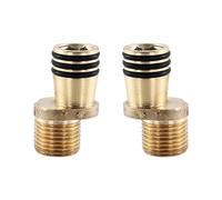 of 2 Shower Faucet Parentheses Flexible Elbow Plan with Impermeable Seal Bathroom Hardware Double Shower Arm Holder Bronze Alloy