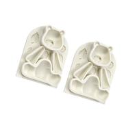 Of 2 Silicone Molds Animal Shape Cake Decorating Tool, Hippo | Chocolate Molds for Cake, Silicone Texture for Dessert, Baking Projects, Kitchen Baking Supplies