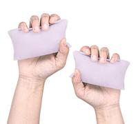 Of 2 Soft Microfiber Hand Pillows Practical Travel Neck and Hand Grip Strengthener for Elderly Exercise Massage Pillow