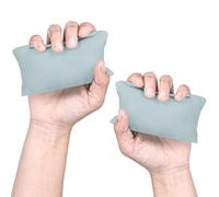 Of 2 Soft Microfiber Hand Pillows Practical Travel Neck and Hand Grip Strengthener for Elderly Exercise Massage Pillow