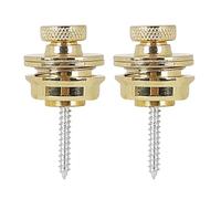 Of 2 Strap Locks Nonlip Metal Texture for Various, Golden L