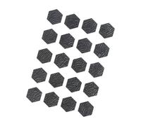 Of 20 Anti Slip Silicone Sticker Adhesive Grip Pad Sweat Resistant Sticker Hexagonal Pattern Twist Controller Mattresses