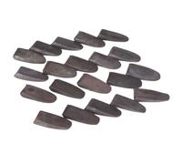 of 20 Rust Resistant Iron Wedges for Tools, Repair Parts