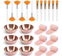 Of 24 Comprehensive Beauty Tool Set Texture Face Care Supplies Suitable for Cleansing and Massage Professional Beauty Tool Set