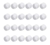 Of 24 Multipurpose SCH40 PVC Pipe End Caps Multiple Sizes Furniture Grade Sturdy Pipe Protectors Daily Use Plumbing Fittings End Caps