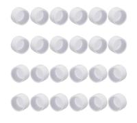 Of 24 Multipurpose SCH40 PVC Pipe End Caps Multiple Sizes Furniture Grade Sturdy Pipe Protectors Daily Use Plumbing Fittings End Caps