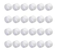 Of 24 Multipurpose SCH40 PVC Pipe End Caps Multiple Sizes Furniture Grade Sturdy Pipe Protectors Daily Use Plumbing Fittings End Caps