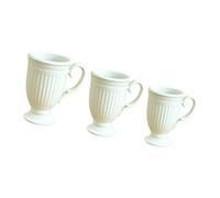 Of 3 Elegant Antique Miniature Coffee Cups Model Figure for 1/6 1/12 Scale Doll House Decoration Scene Setting Props Collectible Doll House Miniature Cup