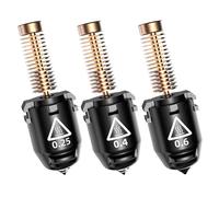 of 3 High Flowed Nozzles for AD5M 3D Printer 0.25Mm 4Mm 6Mm Size for Precise and Speed
