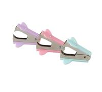 of 3 Small Staple Puller Extractor Removers in Assorted Hues Ergonomic Grip for Easy Pulling At Home or Work Extractor