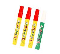 of 4 Multiple Color Game Board Repair Pen Scratch Cover for Chess Mahjong with Quick Drying Waterproof Formulas Game Repair Fix