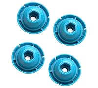 of 4 Pusher Plates for Adhesive 50mm Push Head Design Avoids Bag Jamming Simple Setup Ideal for Various Use Fast Change ABS Pusher Plates
