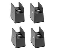 of 4 Sturdy Bed Risers 2Inch Thick Leg Extenders Accessory for Desk Chair Sofa Storage Solution Use Under Bed Storage Risers for Luggage