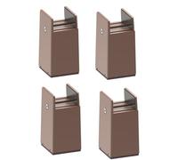 of 4 Sturdy Bed Risers 2Inch Thick Leg Extenders Accessory for Desk Chair Sofa Storage Solution Use Under Bed Storage Risers for Luggage