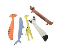 of 5 Animal Themed Shatterproof Rulers Kids Learning Ruler for Students Art Projects and Math Class Essential Kids Learning Ruler
