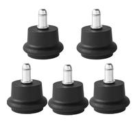 of 5 Chair Glides Stable Base Floor Protectors Set Designs for Easy Installation & Tractions Stable Base