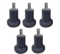 of 5 Chair Glides Stable Base Floor Protectors Set Designs for Easy Installation & Tractions Stable Base