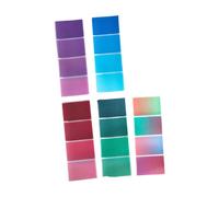 of 5 Clear Indexes Tabs Colorful Sticky Note See Through Flags Set Easy to Remove for Marking Pages & Memos