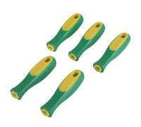 of 5 File Handle Suitable for Efficient Use in Homes Renovations and Crafting Tasks, Comfortable Grip on Metal Files Rectangular Hole Handle