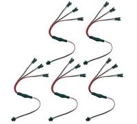 Of 5 SM3 Pin Electrical Cables Heavy Duty Connectors Transmission Cables for Stable Current Transmission Electrical Connectors