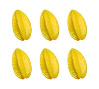 of 6 Realistic Artificial Fruits Model Functional Use Faux Fruits Decoration for Kitchen Display and Homes Ornament Food Presentation Decors