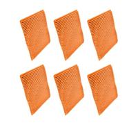 Of 6 Washable Nesting Pad for Poultry 24 Cell Design Easy to Clean Laying Mat Chicken Coops Accessories Eggs Collection Mats