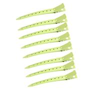 Of 8 Strong Grip Hair Clips Double Hinge Bright Color for Women Styling Precise Positioning Hair Clip
