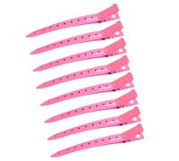 Of 8 Strong Grip Hair Clips Double Hinge Bright Color for Women Styling Precise Positioning Hair Clip