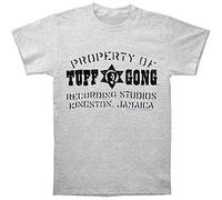 OF BobMen'S Prop Tuff Gong T-Shirt Heather Grey L