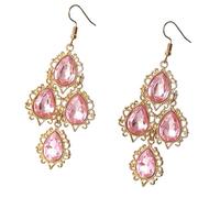 Of Comfortable Colorful Dangle Earrings Drops Shape Elegant for Various Styles Party Earrings
