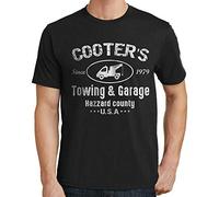 OF Cooter_s Towing Garage T-Shirt Dukes Hazzard County Black
