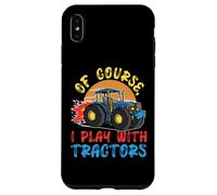 Of Course I Play With Tractors Case for iPhone XS Max