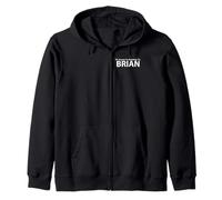 Of Course I'm Amazing, I am Brian Custom Zip Hoodie