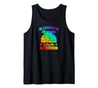 of Course I'm Awesome I Play The Accordion Tank Top