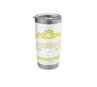 of Course I'm Awesome I'm a Back-end Developer Stainless Steel Insulated Tumbler