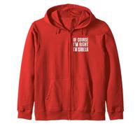 Of Course I'm Right Isabella Girl Name Zip Hoodie