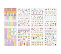 of Daily Planners Monthly Celebration Planner Sticker Monthly Book Accessories Set for Calendar Pack of Daily Calendar Scrapbooking Set