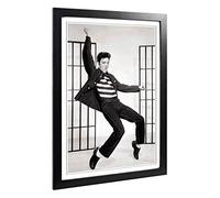 of Elvis Presley Jailhouse Rock Art Framed Wall Art Print A2