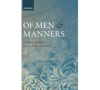 Of Men and Manners: Essays Historical and Philosophical