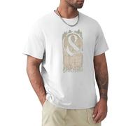 of Mice Men Brush Strokes T-Shirt Band Music M Black