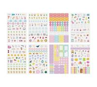 of Monthly Sticker Book Planner Accessories for Calendar Daily Planners Celebration Set Pack of Book Accessories