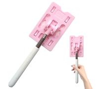 of Parking Telescopic Toll Pole - Telescopic Card Holder Rod for Parking Payment | Parking Lot Tool for Parking for the p, Pink + Pure White, riferimento alla descrizione, Please refer to