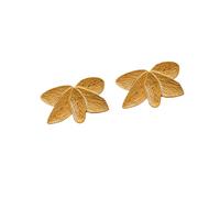 Of Premium Copper Leaves Shaped Earrings Lightweight Comfort Sturdy Materials Ideal for Everyday Use Unique Design Formal Studs Social Media