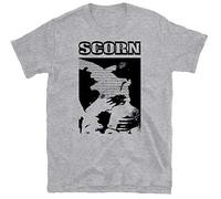 OF Scorn T-Shirt, Mick Harris Napalm Death Godflesh Surgeon LUSTMORD MUSLIMGAUZE Grey L