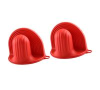 of Silicone Pots Holders Safe Oven Mitts Waterproof Pinch Grips for Handling Boiling Soup Pots and Tray Microwave Safe Gloves