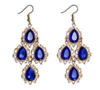 Of Stylish Colorful Dangle Earrings Drops Shape Elegant and Comfortable Alloy for Various Occasions Colorful Earrings Elegant