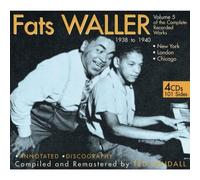 Of the Complete Recorded Works 1938-40 5 Box set Edition by Waller, Fats (2008) Audio CD