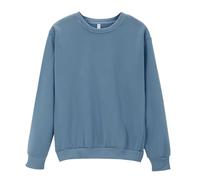 of The Day Sale Plain Sweatshirts for Women UK clearance Women'S Solid Color Round Neck Oversized Sweatshirt Loose Fit Long Sleeve Best Boxing Day Sales (Light Blue, XL)