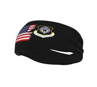 of The United States Air Force Special Operations Command and America Headbands Men Women Non Slip Wicking Sports Sweatband for Gym Basketball Yoga Hairbands